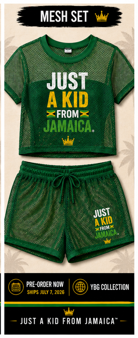 Just A Kid From Jamaica – “Island Skin” Mesh Top