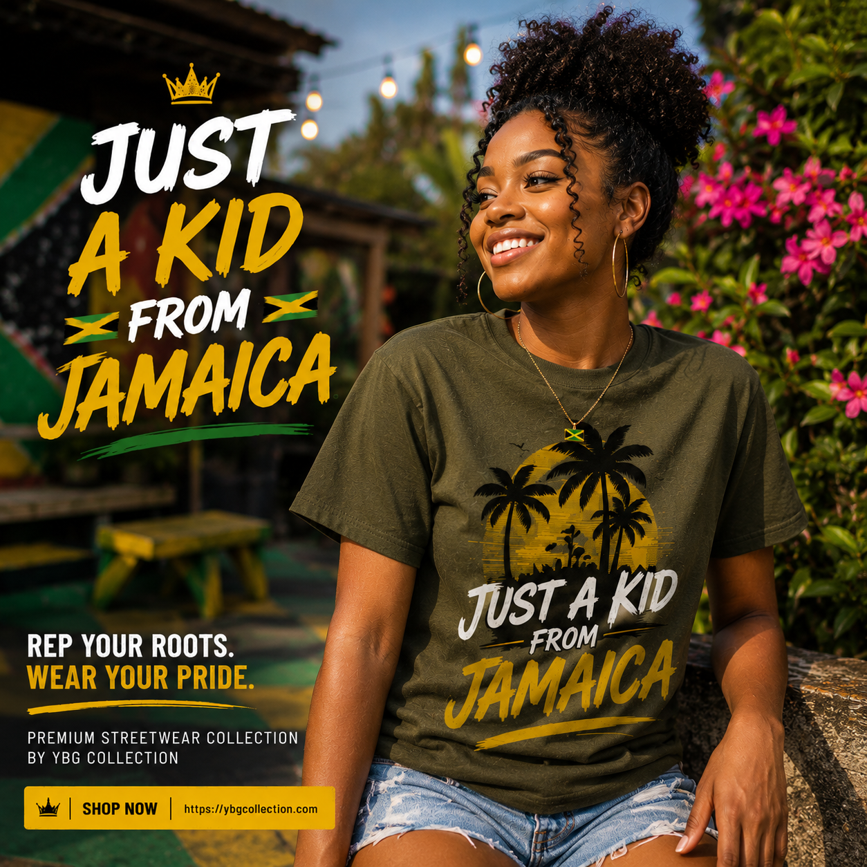 PALM VIBES JKFJ T-SHIRT