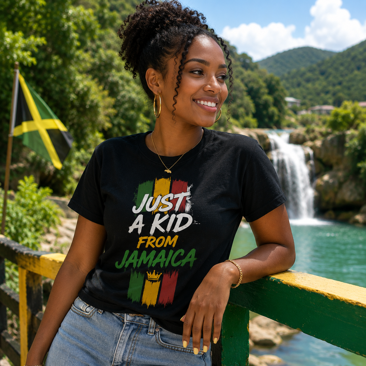 RASTA STRIPES JKFJ T-SHIRT