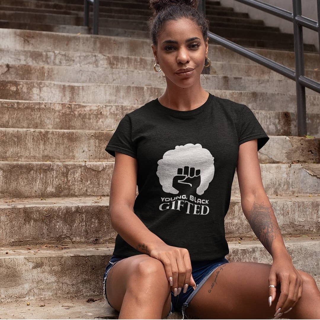 QUEEN-YBG Short Sleeve Ladies T-Shirt